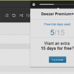 Get Free 15-Day Trial of the Deezer Premium Version