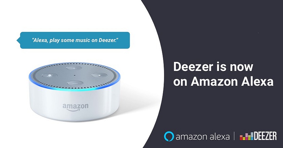 Deezer collaboration with Amazon Alexa